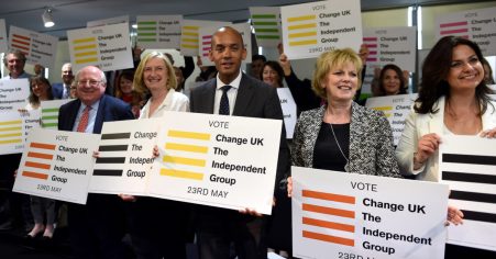 The Independent Group Launches Its European Election Campaign